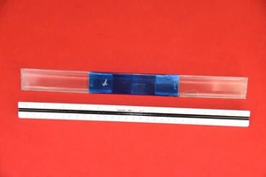Vintage Unused Pacific Arc Ruler 96121 Architect Engineer Triangle Japan Bamboo - Picture 1 of 12