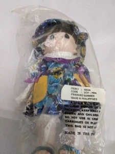 Vintage 1998 ungeöffnet Precious Moments Doll Collection Frances Blumenkleid #1442 - Bild 1 von 8