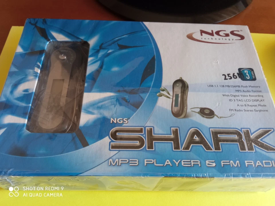 REPRODUCTOR MP3 NGS SHARK - Imagen 1 de 2