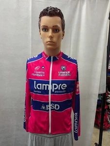 Santini Lampre UCI World Tour Cycling Long Sleeve Jersey L pink - Picture 1 of 14