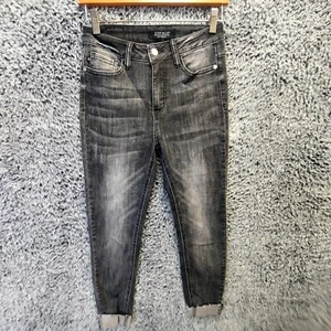 Prosciutto a rullo JUDY BLU donna 1/25 grigio aderente skinny scuro vita a metà altezza - Foto 1 di 10