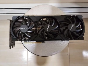PNY NVIDIA GEFORCE RTX 4070 TI VERTO TRIPLE FAN 12GB GDDR6X GPU GRAPHICS CARD - Afbeelding 1 van 15