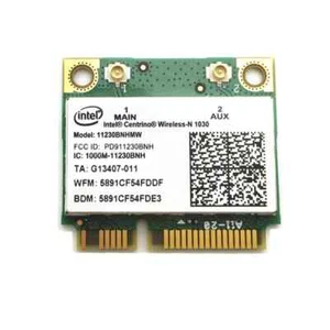INTEL 11230BNHMW, CENTRINO-N 1030, WIFI 300M+ BLUETOOTH BT 3.0 COMBO CARD/42 - Picture 1 of 1