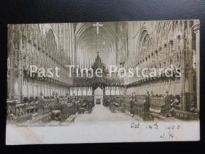 c1903 - Chester Cathedral, Choir (West) - Picture 1 of 1