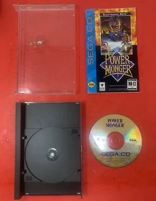 POWER MONGER (SEGA CD, 1994) FREE SHIPPING!! - Image 1 of 4