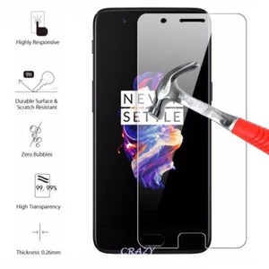 Película protectora de pantalla LCD de vidrio templado para One Plus OnePlus 5 - Imagen 1 de 6