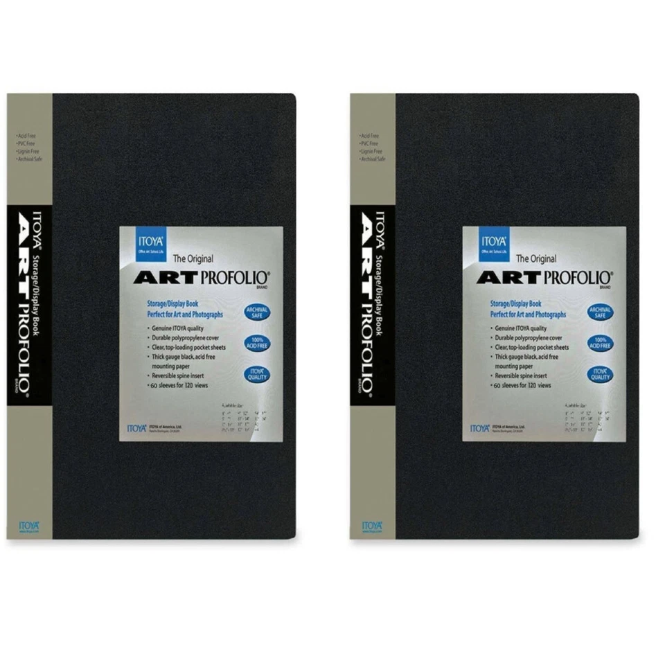 ITOYA Art Profolio Storage/Display Book - Album 48 x 9x12 (22.9x30.5 cm) 1 #IA-12-9