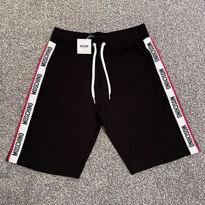 ⭐️ Pantalones Cortos Moschino Tape En Negro ⭐️ 100% AUTÉNTICOS ⭐️ NUEVOS CON ETIQUETAS ⭐️ - Imagen 1 de 3