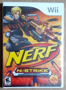 Nerf for N-Strike Gra wideo (Nintendo Wii, 2008) NOWA & zapieczętowana