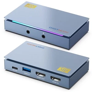 Carte de Capture vidéo 4K Gamer en Direct USB 3.0 HDMI Streaming et Enregistr... - Photo 1/7