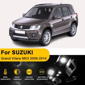 LED Interior Lights For SUZUKI Grand Vitara MK3 2006-2014 Package Kit 11X +TOOL - Picture 1 of 11
