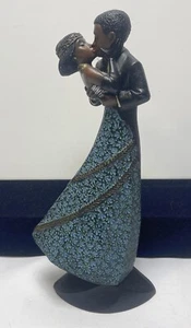 Enesco Parastone Mahagoni Prinzessin Figur Statue THE EMBRACE 10,5" - Bild 1 von 7