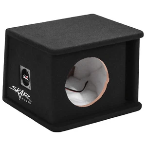 "GABINETE DE SUBWOOFER PORTADO SKAR AUDIO ÚNICO 8" - 1.00 FT^3 @ 40 HZ | SK1X8V - Imagen 1 de 6