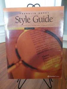 Franklin Covey Style Guide for Business & Technical Communication w unopened CD - Imagen 1 de 3