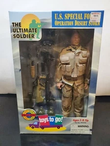 US Special Force Op Desert Storm The Ultimate Soldier WWII Action Figure 12" NIB - Picture 1 of 7
