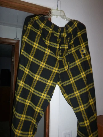 MLB CONCEPTS SPORTS MEN'S PITTSBURGH PIRATES LOGO LOUNGING/PAJAMAS PANTS - LARGE Cover