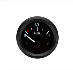 2" 52mm Universal Fuel Level Gauge E-1/2-F Pointer Fuel Meter 240-33 ohm12V - Picture 1 of 5
