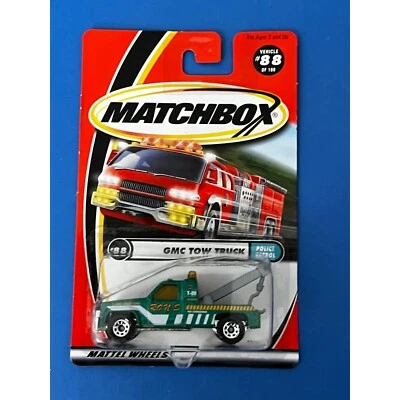 2000 MATCHBOX SUPERFAST #88 RON'S GMC WRECKER Toy Truck New Sealed - Image 1 of 4