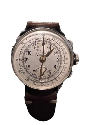 De Colección Breitling Trans Ocean Acero Inoxidable 35mm Estuche 25j B126 Banda Breitling Funciona Foto 1 de 4