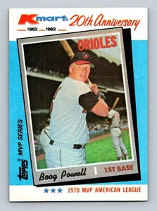 1982 Topps Kmart 20th Anniversary #17 Boog Powell Baltimore Orioles - Picture 1 of 2
