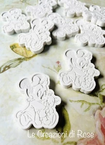10 gessetti profumati Baby Minnie Segnaposto Nascita Battesimo - Foto 1 di 4