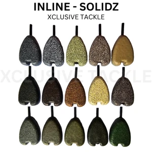 20 X SOLIDZ INLINE CARP LEAD DROP OFF - ALL COLOURS AND SIZES AVALIABLE - Picture 1 of 18