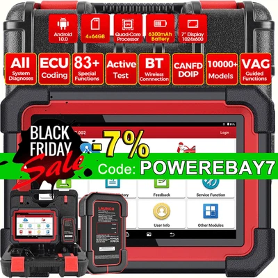 2025 LAUNCH X431 CRP919E BT PRO KFZ OBD2 Diagnosegerät ALLE System ECU Coding DE - Bild 1 von 4