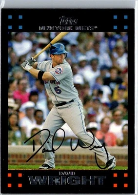 2007 Topps - David Wright #260 New York Mets - Image 1 of 2