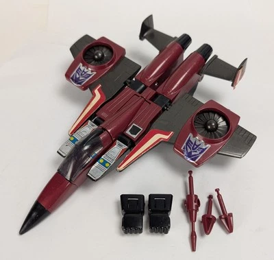 1985 Hasbro Thrust Vintage G1 Transformers Action Figure & Accessories  - Image 1 of 4