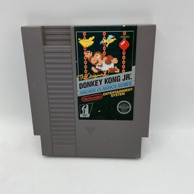 Donkey Kong Jr - Nintendo NES 5 Screw Video game Cartridge TESTED