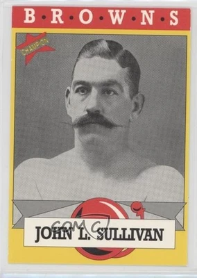 1993 Brown's Boxing Cards John L Sullivan - Image 1 of 2