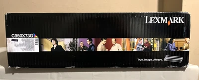 Unidad fotoconductora a color genuina Lexmark C950X73G paquete de 3 Foto 1 de 4