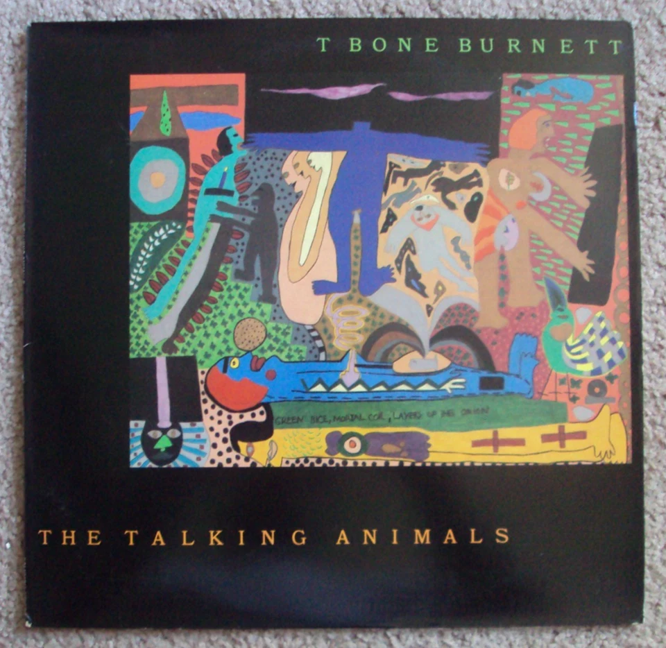 Пластинка долгоиграющая T BONE BURNETT The Talking Animals корни-рок конца 80-х Питер Кейс Боно  - Изображение 1 из 1