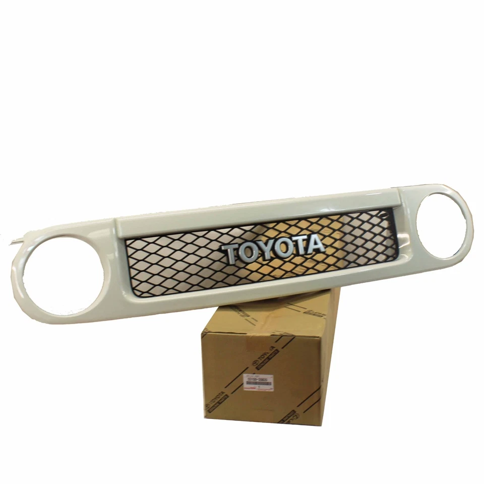 Rejilla delantera genuina OEM Toyota FJ Cruiser 2007-2014 White Trail 53100-35B20 Foto 1 de 4