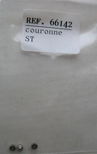 GENUINE VINTAGE AUDEMARS PIGUET AP REF. ST66142 WATCH PART 1x STEEL CROWN NEW - Picture 1 of 3