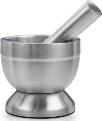 Pill Crusher - 304 Food Grade Stainless Steel Mortar and Pestle Medicine Grinder - Image 1 of 4