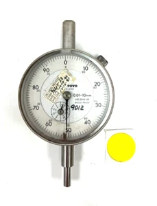 MITUTOYO 2046-08 DIAL GAUGE 0.01-10MM RANGE OAL 2-1/8" - Picture 1 of 6