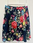 NEW NWT Cath Kidston Girls Pleated Short Crepe Floral Flower Skirt 6