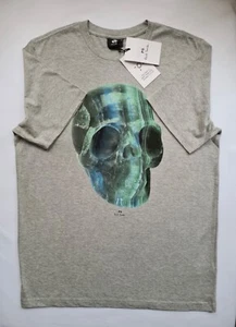 New Paul Smith T-Shirt “Crystal Skull” Print T-shirt Size M - Picture 1 of 5