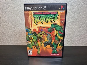 Sony PS2 TMNT Teenage Mutant Ninja Turtles Konami Black Label Spiel komplett CIB - Bild 1 von 3