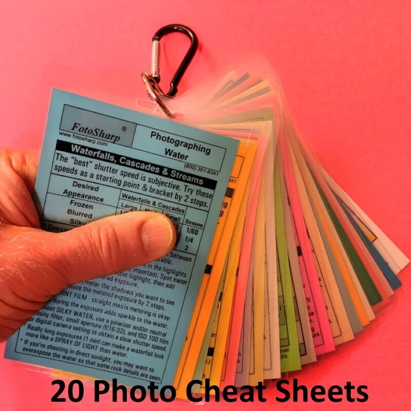 CHEAT SHEETS==Nikon D7500 D7200 D7100 D7000 D5600 D5500 D5300 D3600 D3500 D500 + - Image 1 of 1