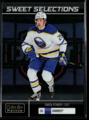 2022-23 O-Pee-Chee Platinum Sweet Selections #SS-1 Owen Power RC - Image 1 of 2