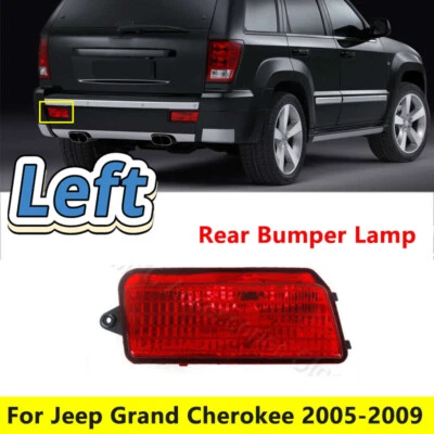 Left Rear Bumper Reflector Light Fog Lamp For Jeep Grand Cherokee 2005-2009 - Imagem 1 de 4