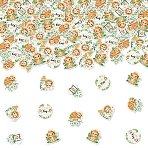 Lion Baby Shower Decoration Boy 200pcs A Little King Is On The Way Decoration... - Picture 1 of 6