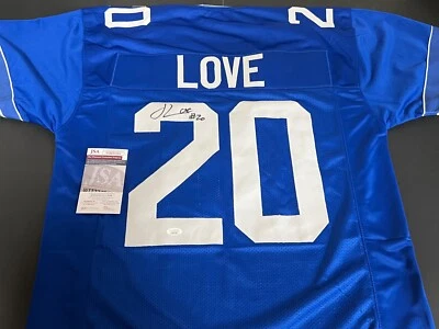 Julian Love Seahawks Autographed Signed Throwback Custom Jersey JSA COA XL - - Image 1 of 3