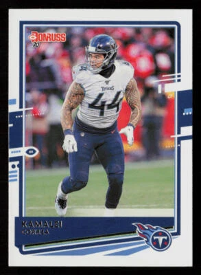 Kamalei Correa 2020 Donruss #249 Tennessee Titans Football Card - Image 1 of 2