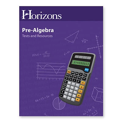HORIZONS 7th Grade Math Test & Resource Guide - Image 1 of 1