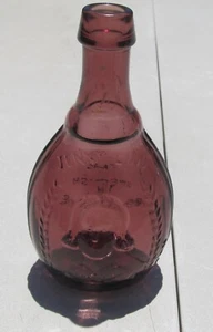 Vtg 1970s Wheaton NJ Amethyst Jenny Lind The Swedish Nightingale Figural Bottle - Picture 1 of 9