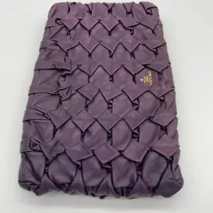 PRADA Nylon Clutch Bag Auth Purple Medium Women Used ship from japan - Picture 1 of 9