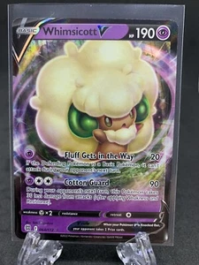 Pokemon WHIMSICOTT V 064/172 Brilliant Stars IN HAND Fresh Pull NM - Picture 1 of 2